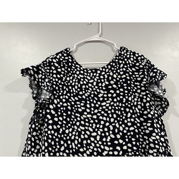 Loralette Unwind Tiers Skipper Spot Navy Dress 18 NEW - Picture 7 of 7